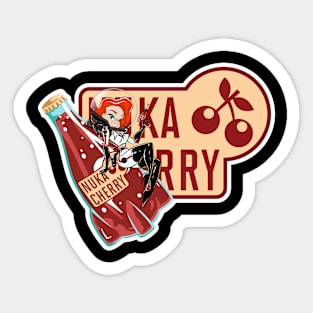Nuka Cherry Poster Girl Sticker